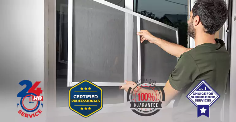 Sliding Screen Door Frame Repair in Margate