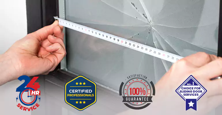 Residential Sliding Door Glass Repair in Margate
